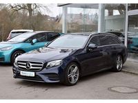 Gebraucht Mercedes E200 AMG line 184 PS (135 kW) 2018 Blau Kombi