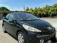 Gebraucht Peugeot 207 2006 Schwarz Kleinwagen