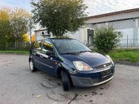 Gebraucht Ford Fiesta Ambiente 60 PS (44 kW) 2008 Blau Kleinwagen