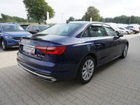 Gebraucht Audi A4 Advanced 150 PS (110 kW) 2021 Blau navarrablau metallic Limousine