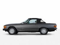 Gebraucht Mercedes SL280 185 PS (136 kW) 1985 Anthrazitgraumetallic Cabrio