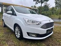 Gebraucht Ford C-MAX Titanium 125 PS (91 kW) 2018 Weiß Van / Kleinbus