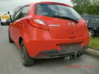 Gebraucht Mazda 2 55 PS (40 kW) 2008 Rot Kleinwagen