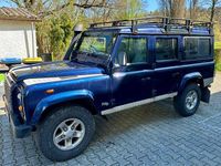 Gebraucht Land Rover Defender S 122 PS (89 kW) 2002 Blau Kombi