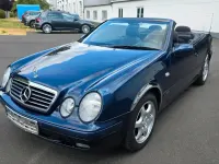 Gebraucht Mercedes CLK200 136 PS (100 kW) 1999 Blau Cabrio