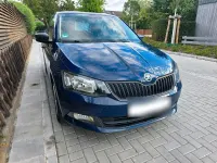 Gebraucht Skoda Fabia 60 PS (44 kW) 2017 Blau Kleinwagen