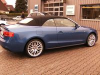 Gebraucht Audi A5 Cabriolet S-Line 190 PS (139 kW) 2016 Sepangblau perleffekt Cabrio