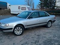 Gebraucht Audi 100 150 PS (110 kW) 1992 Silber Kleinwagen