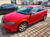 Gebraucht Audi A3 Attraction 102 PS (75 kW) 2003 Rot Kleinwagen