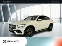 Gebraucht Mercedes GLC300e AMG line 320 PS (235 kW) 2020 Unilack polarweiß Coupé