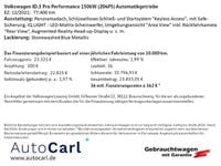 Gebraucht VW ID.3 Pro Performance 150 kW (204 PS) 2021 Stonewashed blue metallic Kleinwagen