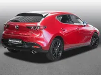 Gebraucht Mazda 3 Exclusive-Line 186 PS (136 kW) 2024 Rot Limousine