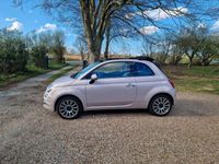 gebraucht Fiat 500C top gepflegt in rosa