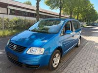 Gebraucht VW Touran Conceptline 105 PS (77 kW) 2006 Blau Van / Kleinbus