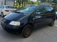 Gebraucht VW Sharan Trendline 116 PS (85 kW) 2001 Schwarz Van / Kleinbus