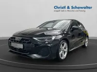 Używany Audi A3 S-Line 150 KM (110 kW) 2025 Czarny Sedan/Limuzyna