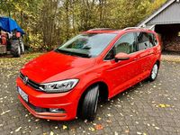 Gebraucht VW Touran Highline 150 PS (110 kW) 2016 Orange Van / Kleinbus