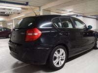 Gebraucht BMW 116 116 PS (85 kW) 2007 Schwarz Kleinwagen
