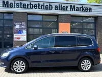 Gebraucht VW Sharan Highline 150 PS (110 kW) 2017 Blau Van / Kleinbus