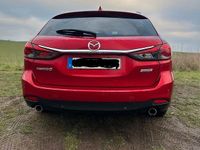 Gebraucht Mazda 6 Exclusive-Line 150 PS (110 kW) 2017 Rot Kombi