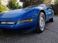 Second-hand Corvette C4 305 CP (224 kW) 1992 Albastru Cabrio