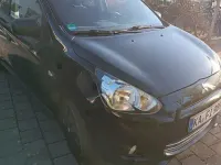 Gebraucht Mitsubishi Space Star Diamant Edition 71 PS (52 kW) 2014 Schwarz Van / Kleinbus