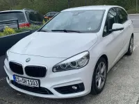 Gebraucht BMW 218 Active Tourer 140 PS (102 kW) 2018 Weiß Van / Kleinbus
