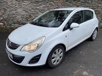 Gebraucht Opel Corsa Edition 87 PS (63 kW) 2012 Weiß Kleinwagen