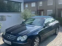Gebraucht Mercedes CLK350 Elegance 272 PS (200 kW) 2005 Blau Cabrio