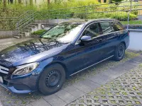 Gebraucht Mercedes C220 Avantgarde 150 PS (110 kW) 2018 Blau Kombi