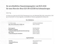 Gebraucht Mercedes GLB180 Advanced Plus 116 PS (85 kW) 2025 Nachtschwarz  unilack SUV