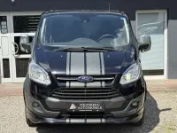 Gebraucht Ford Transit Custom Sport 155 PS (114 kW) 2014 Pantherschwarz metallic Van / Kleinbus