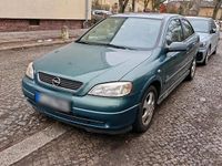 Gebraucht Opel Astra 90 PS (66 kW) 2002 Grün Kleinwagen