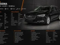 Gebraucht Opel Insignia 170 PS (125 kW) 2018 Schwarz Kombi