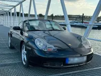 Gebraucht Porsche Boxster 220 PS (161 kW) 2002 Schwarz Cabrio