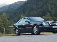 Gebraucht Mercedes CLK230 1998 Schwarz Coupé
