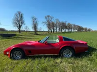 Gebraucht Chevrolet Corvette C3 201 PS (147 kW) 1980 Rot Cabrio