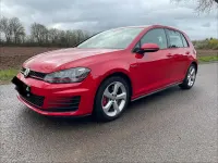 Gebraucht VW Golf VII GTI 239 PS (175 kW) 2014 Rot Kleinwagen