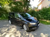 Gebraucht VW Touran Match 105 PS (77 kW) 2012 Schwarz Van / Kleinbus