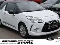 Gebraucht Citroën DS3 So Chic 82 PS (60 kW) 2015 Lack weiss banquise + schwarz Kleinwagen