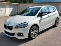 Gebraucht BMW 218 Active Tourer M Sport 150 PS (110 kW) 2016 Weiß Van / Kleinbus
