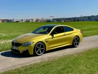 Gebraucht BMW M4 M Performance 431 PS (317 kW) 2015 Gelb Coupé