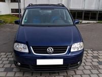 Gebraucht VW Touran Trendline 140 PS (102 kW) 2005 Blau Van / Kleinbus