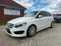 Gebraucht Mercedes B220 Style 170 PS (125 kW) 2019 Weiß Van / Kleinbus