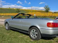 Gebraucht Audi Cabriolet 133 PS (97 kW) 1992 Silber Cabrio