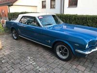 Gebraucht Ford Mustang 200 PS (147 kW) 1966 Blau Cabrio