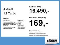 gebraucht Opel Astra 1.2 Turbo DESIGN&TECH Klimaaut, LED, DAB