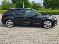 Używany Audi A3 S-Line 150 KM (110 kW) 2019 Czarny Sedan/Limuzyna