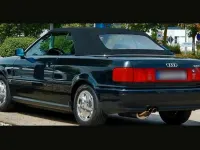 Gebraucht Audi Cabriolet 150 PS (110 kW) 1994 Schwarz Cabrio