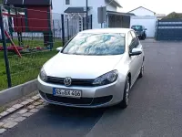 Gebraucht VW Golf VI 69 PS (50 kW) 2009 Silber Kleinwagen